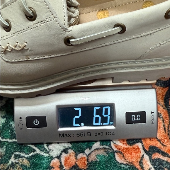 Boden Natural Chunky sole leather deck shoes NWT - Picture 11 of 11